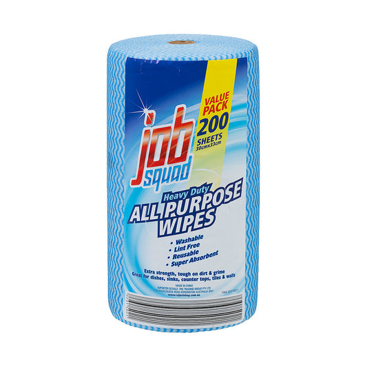 Job Squad All Purpose Kitchen Wipes 200 Sheets
