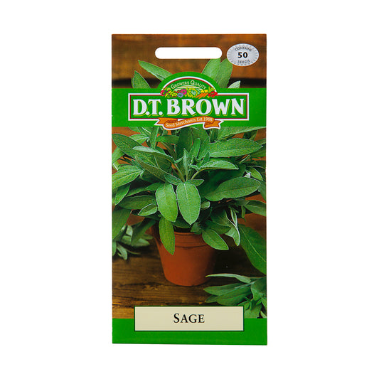 Dt Brown Sage Seeds 50pc
