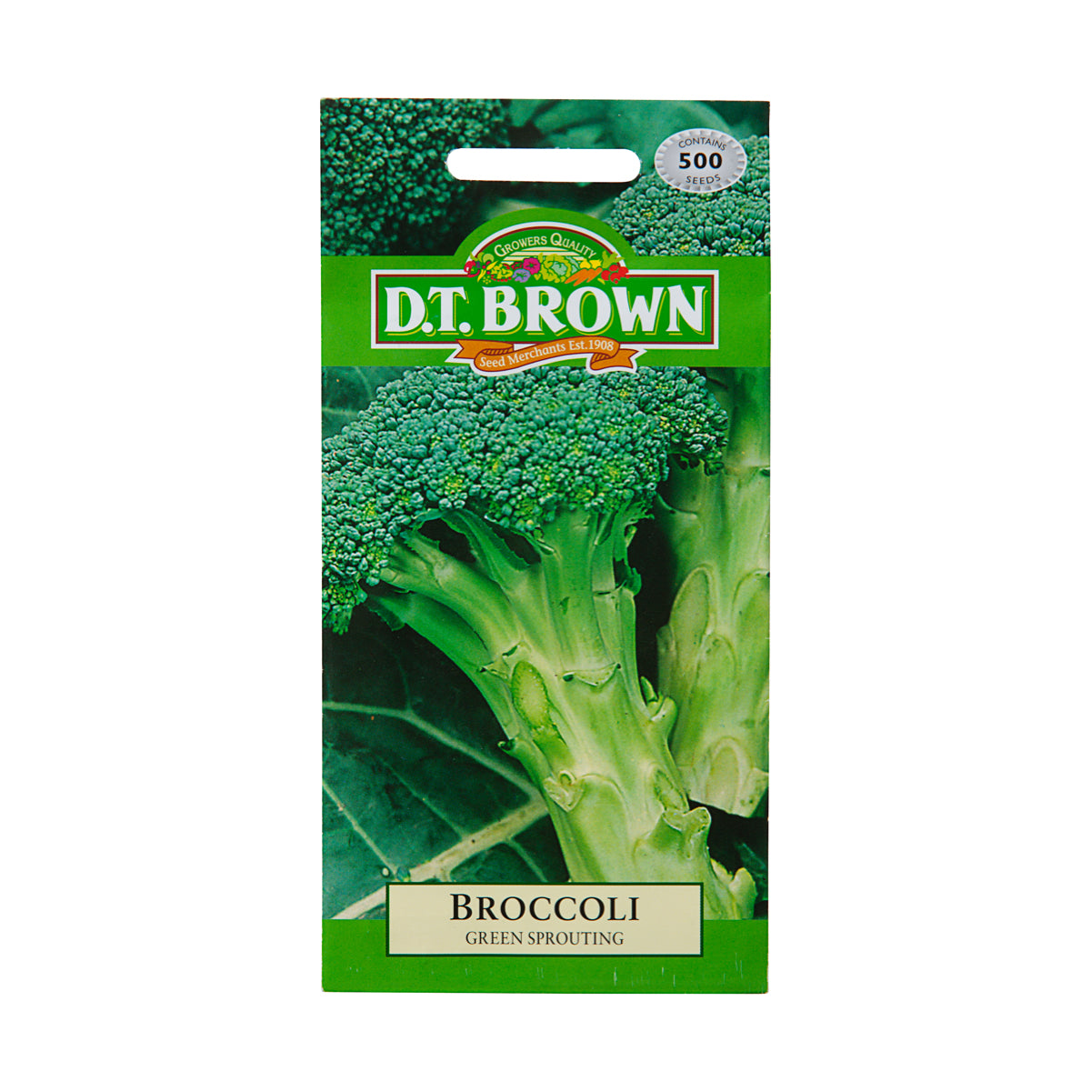DT Brown Broccoli Seeds 500pc