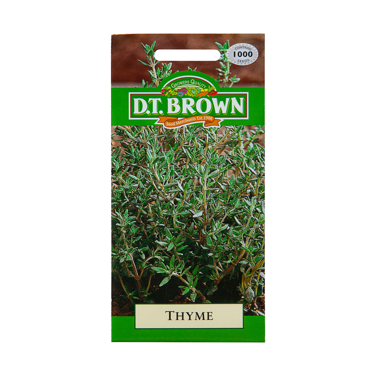 DT Brown Thyme Seeds 1000pc