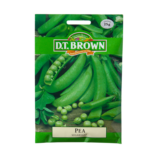 Dt Brown Sugarsnap Pea Seeds 25g