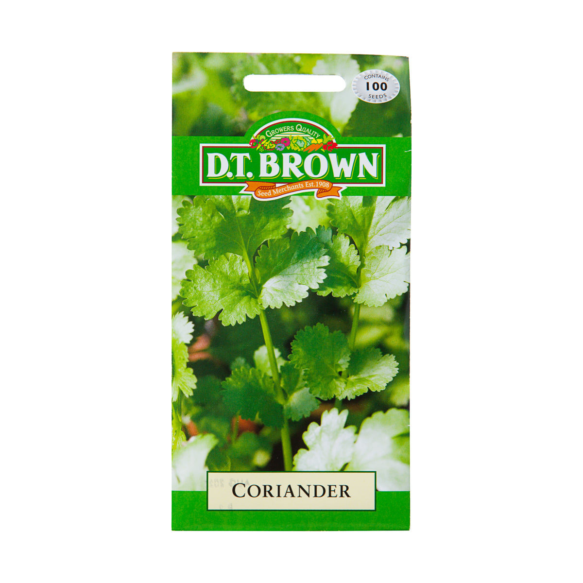 Dt Brown Coriander Seeds 100pc