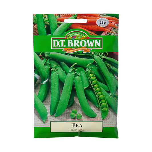 Dt Brown Telephone Pea Seeds 25g