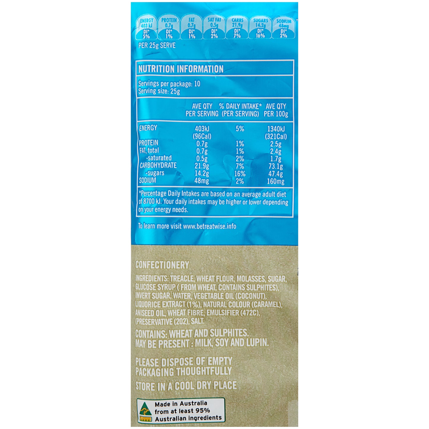 Capricorn Liquorice 250g