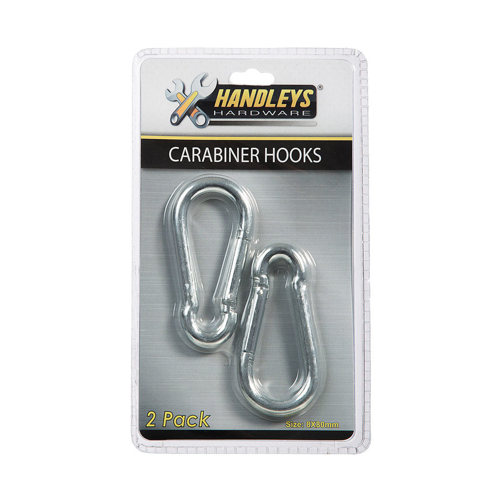 Handleys Carabiner Hooks 2pk