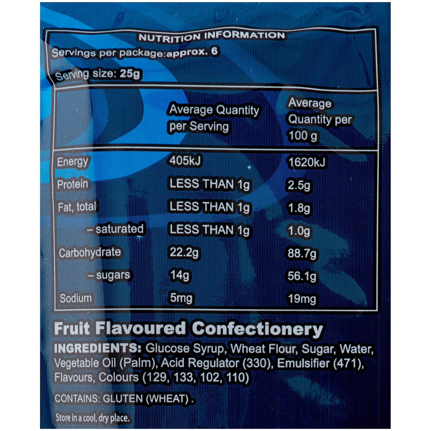 Pauly's Lolly Space Adventure Wildfruit Sour Straps Sharebag 160g