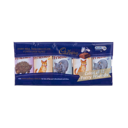 Cadbury Furry Friends Chocolate 5pk