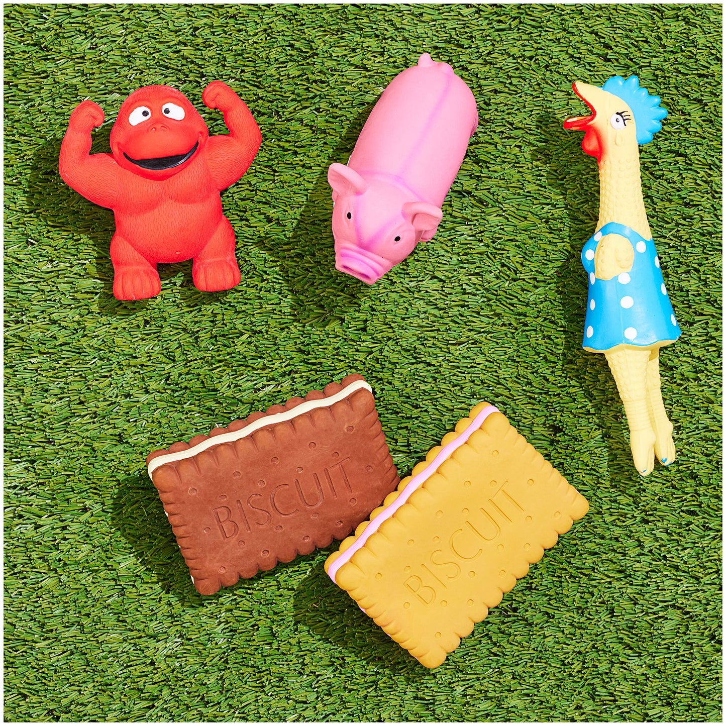 Dog Toy Latex Pig With Squeaker