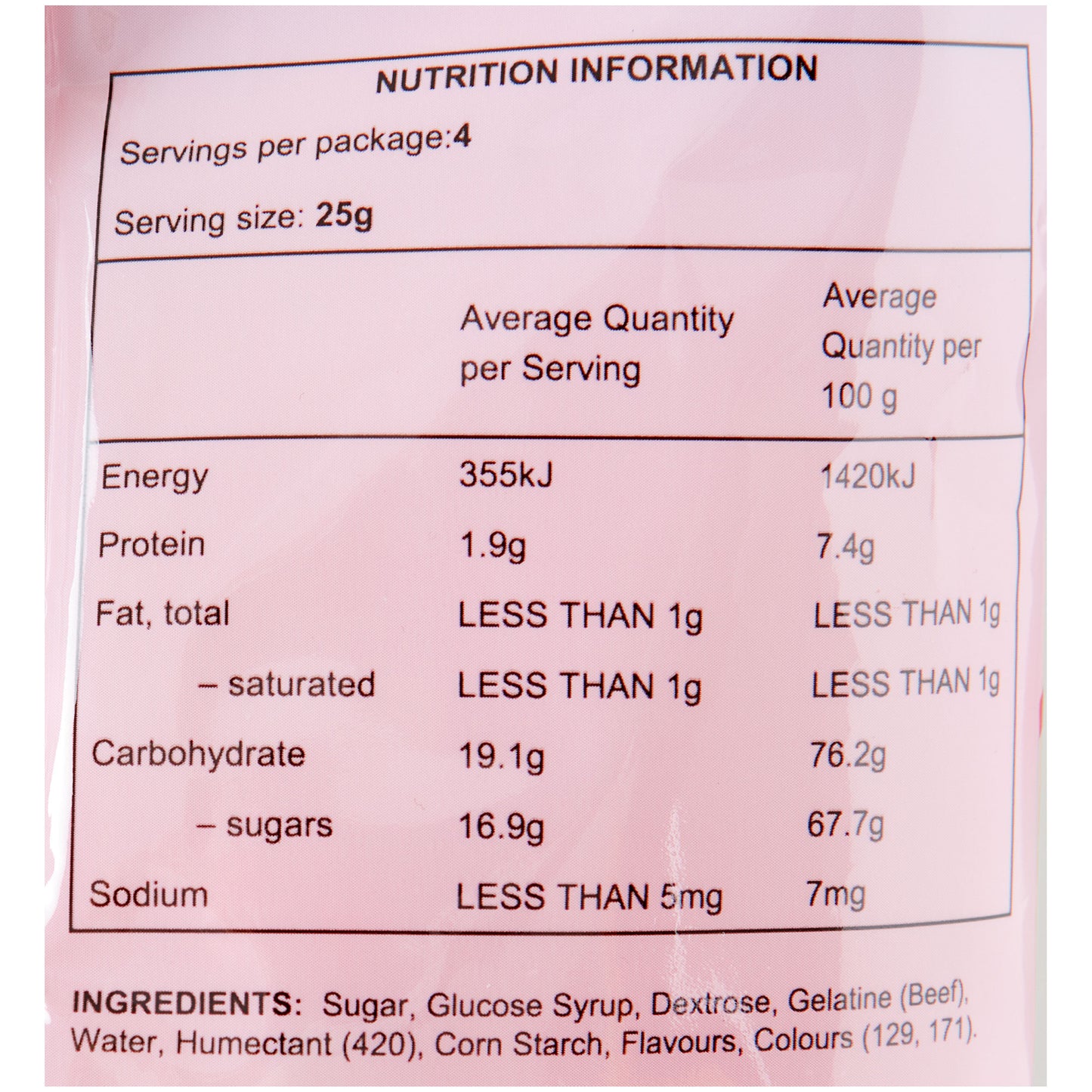Malloos Strawberry & Vanilla Mini Marshmallows Sharebag 100g
