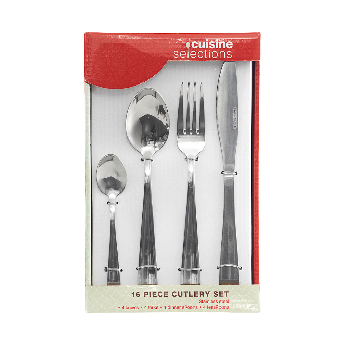 Stainless Steel Cutlery Set 16pc