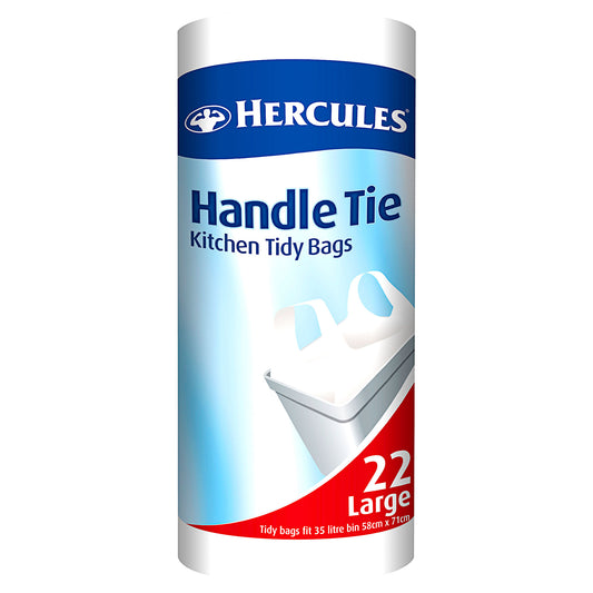 Hercules Kitchen Tidy Bags 35L Large 22pk Assorted