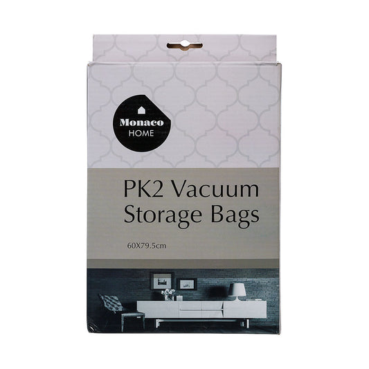 Vacuum Storage Bags 60x80cm 2pk