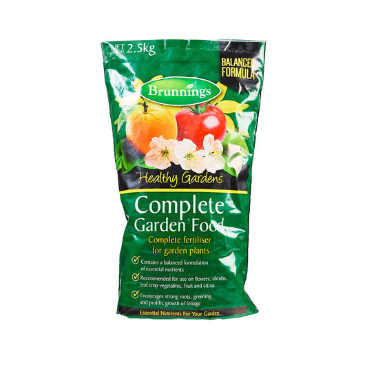 Brunnings Complete Garden Food 2.5kg