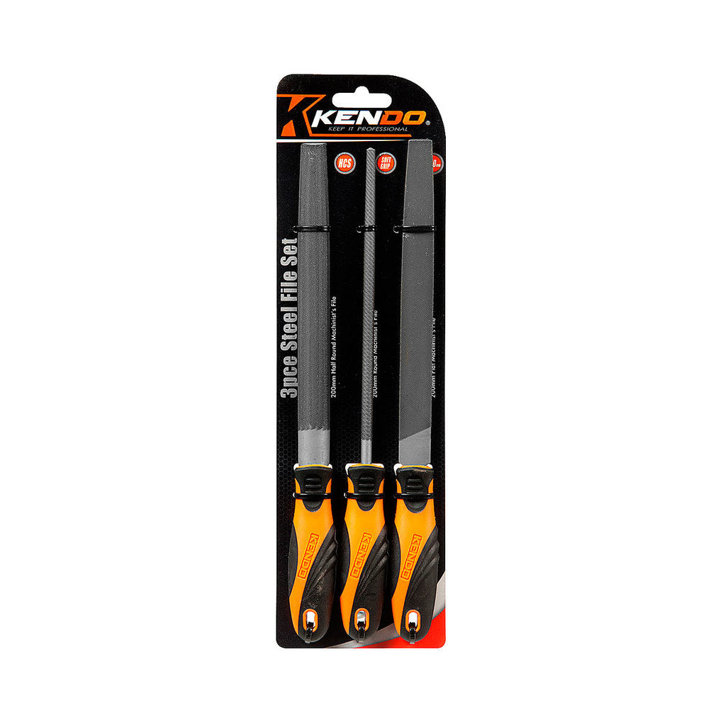 Steel File Set 3pc