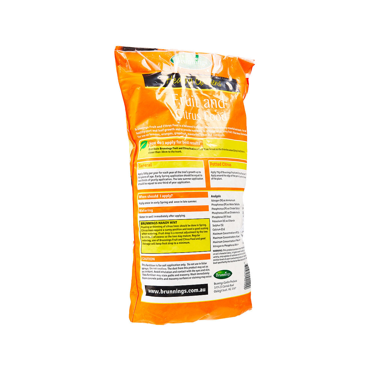 Brunnings Fruit & Citrus Food 2.5kg