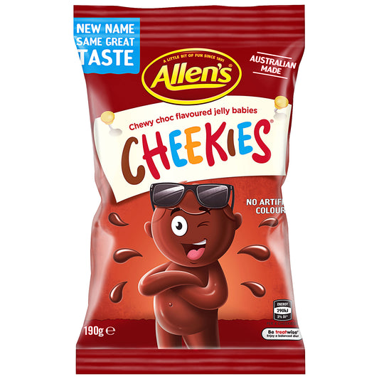 Allen's Lollies Cheekies Lollies Bag 190g