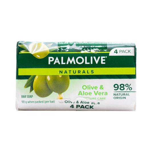 Palmolive Aloe And Olive Soap 4x 90g