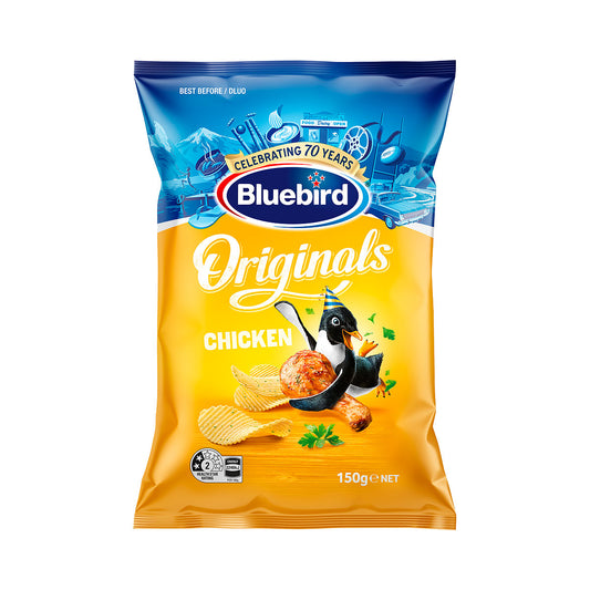 Bluebird Original Cut Chicken Chips 150g