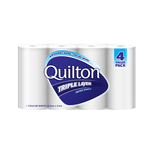Quilton Paper Towel 60 Sheets 4pk