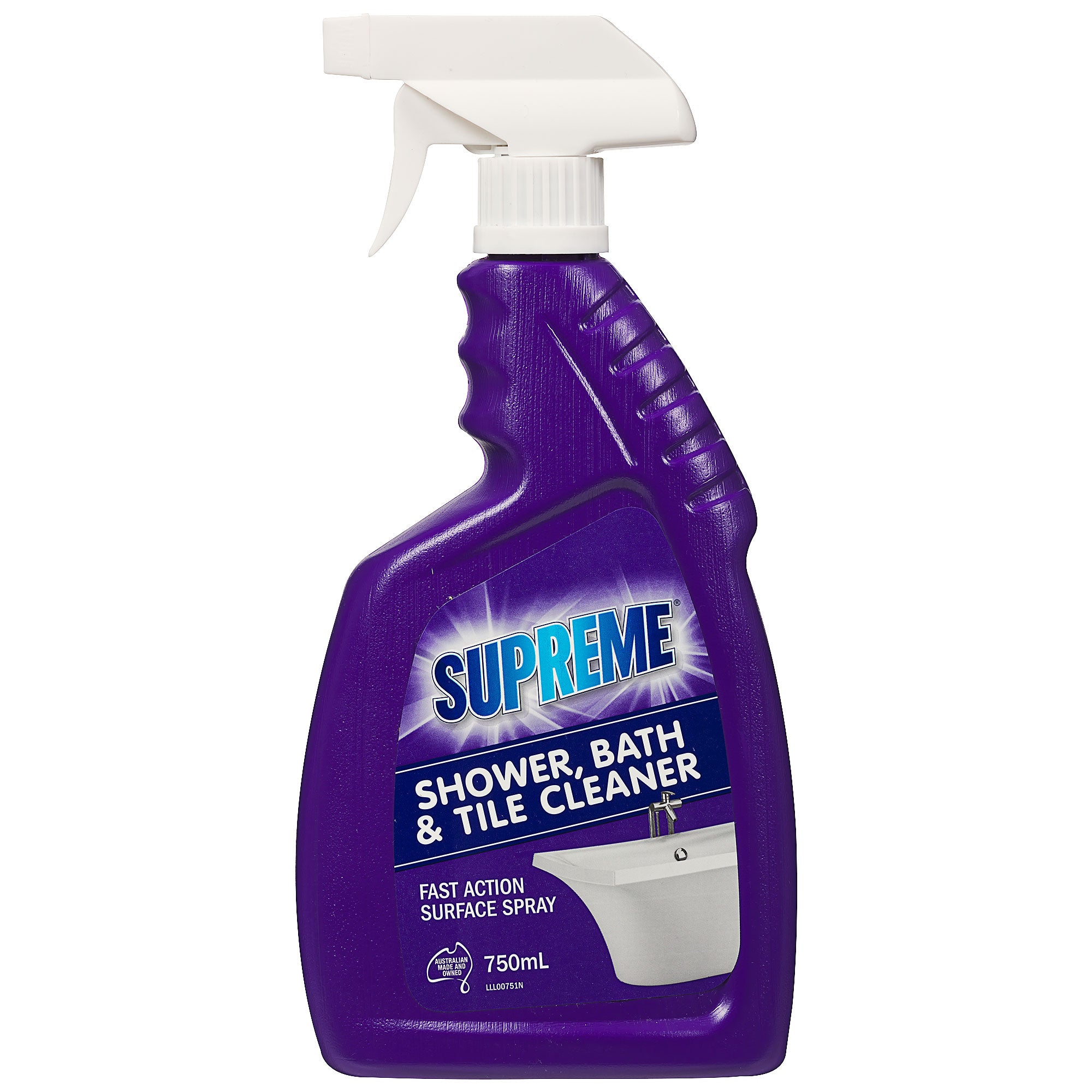 Supreme Shower, Bath & Tile Cleaning Spray 750mL The Reject Shop
