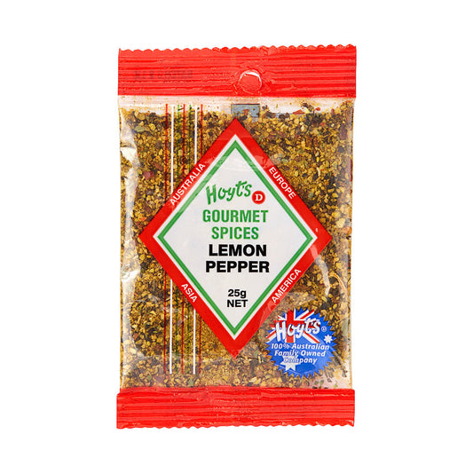 Hoyt's Gourmet Spices Lemon Pepper 25g