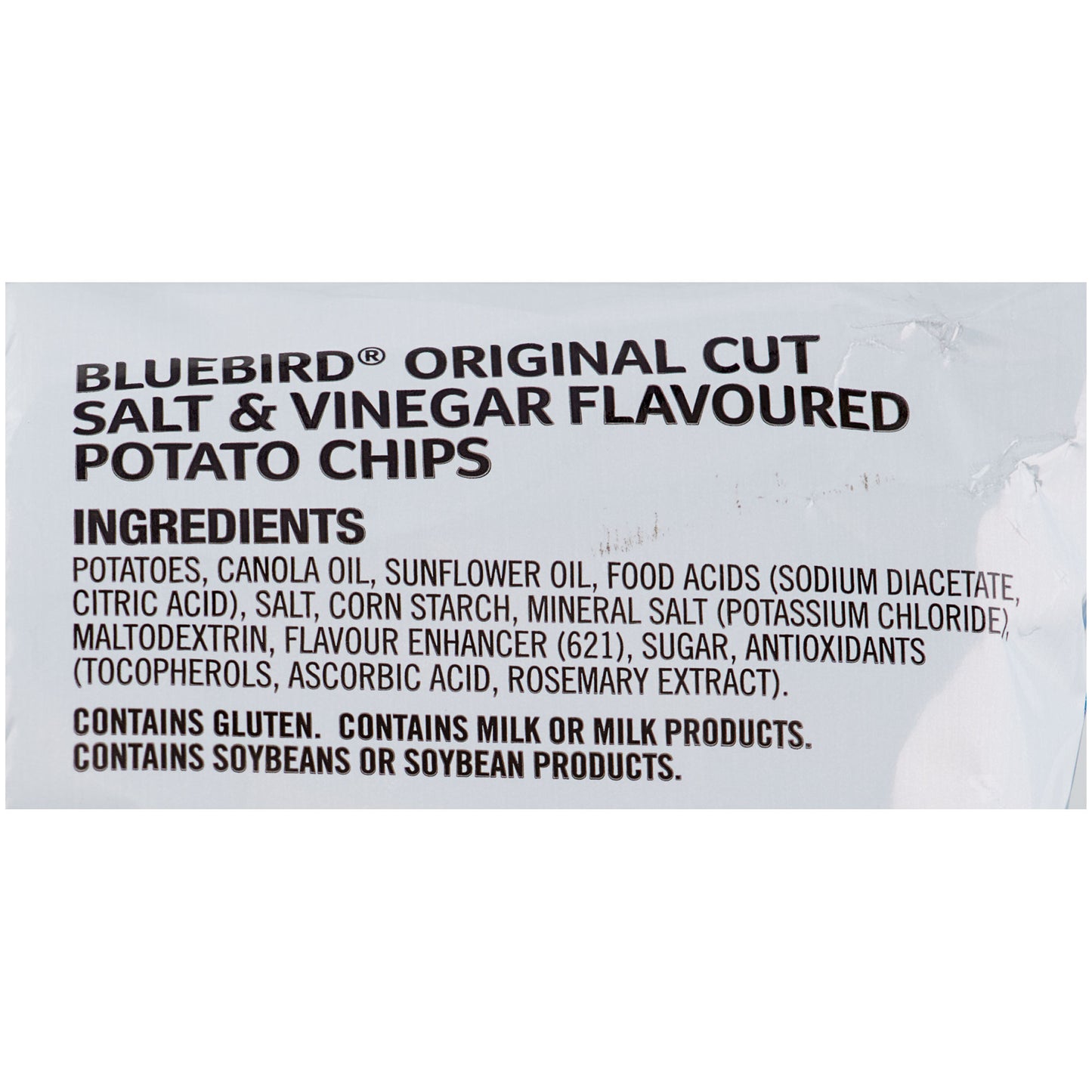 Bluebird Original Cut Salt & Vinegar Chips 150g