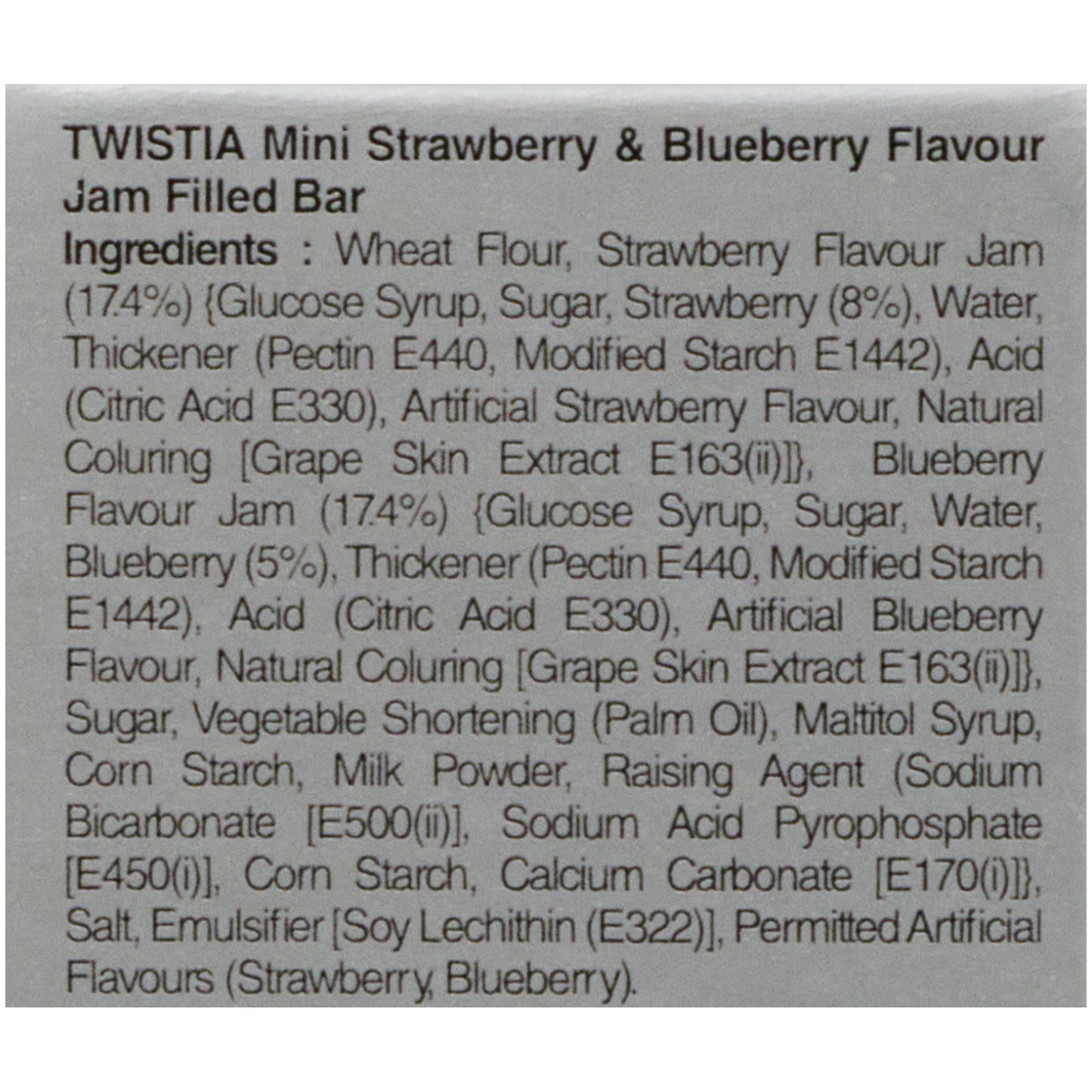 Twistia Strawberry Blueberry Bars 100g 5pk
