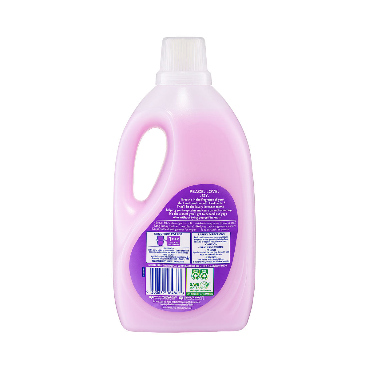 Fluffy Fabric Conditioner White Lavender 2L