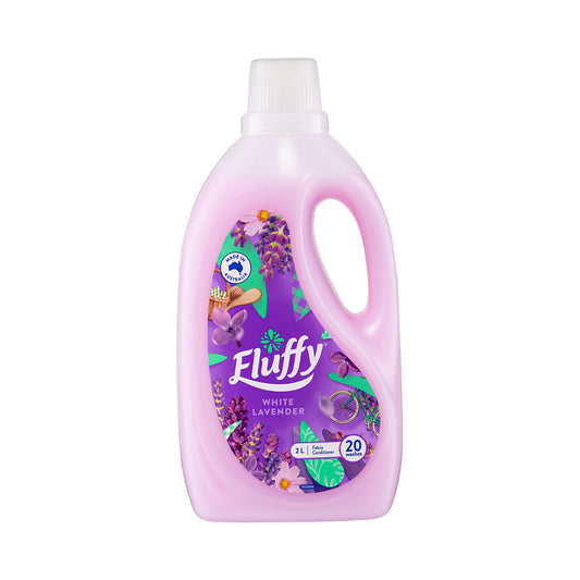 Fluffy Fabric Conditioner White Lavender 2L