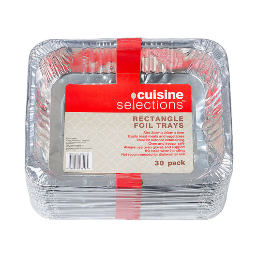 Cuisine Selections Foil Tray 32x26 30pk