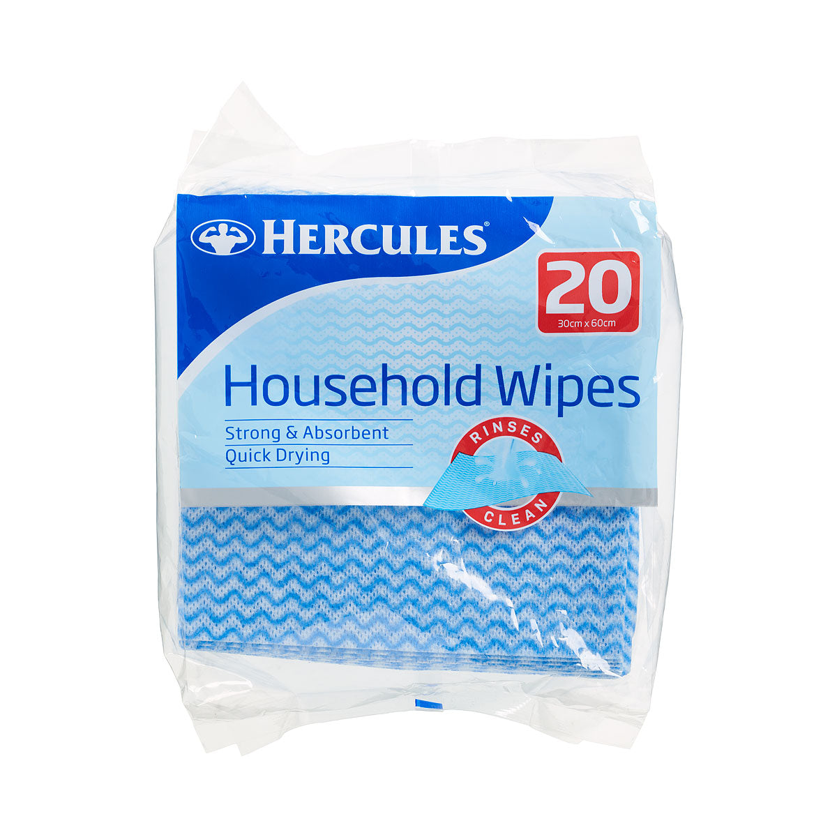 Hercules Household Wipes 20pk Assorted