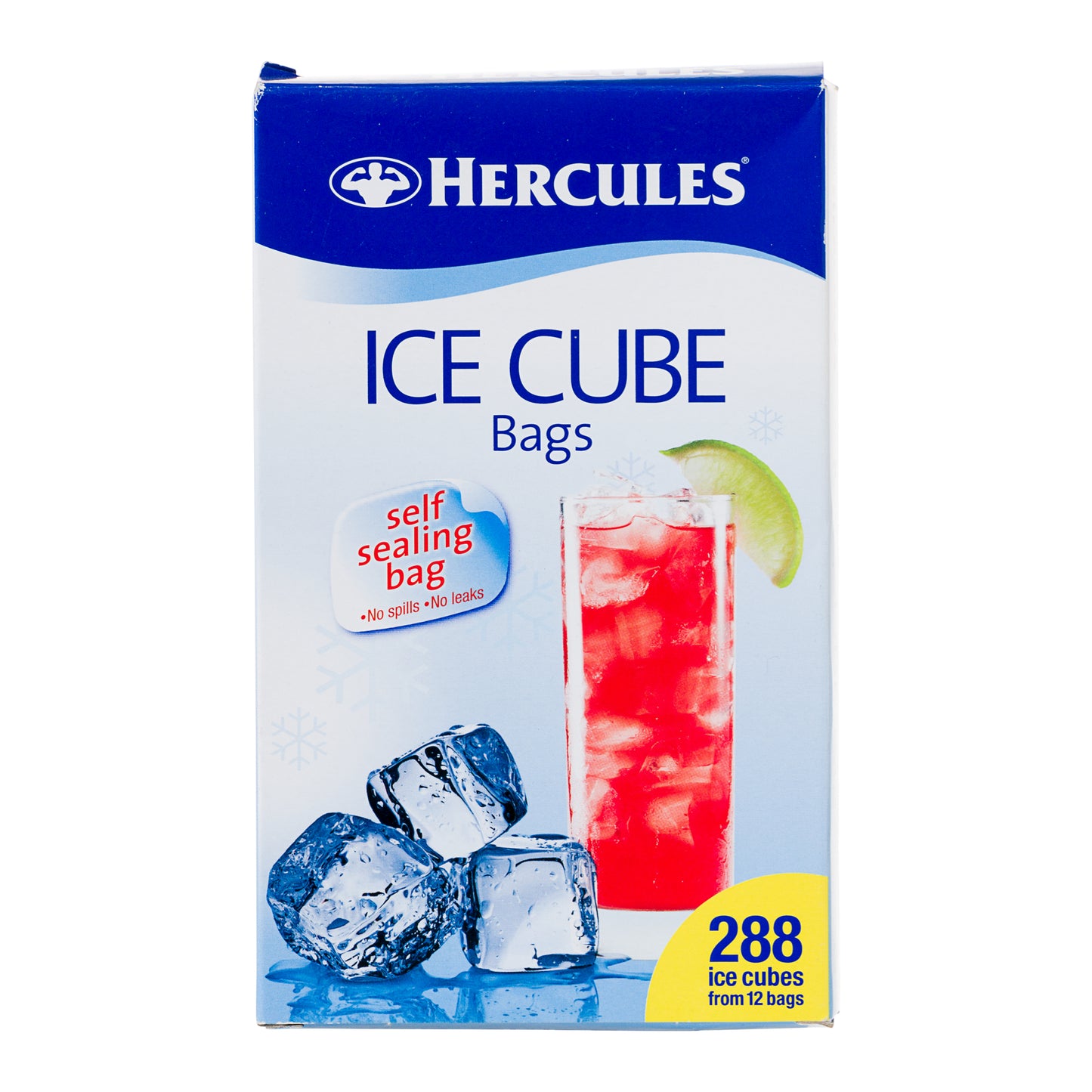Hercules Ice Cube Bags 288pk