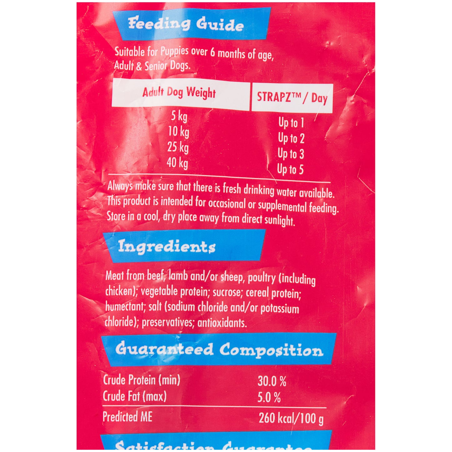 Schmackos Chicken Strapz 500g