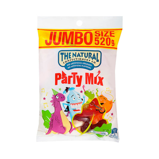 The Natural Confectionery Company Party Mix Bag 520g