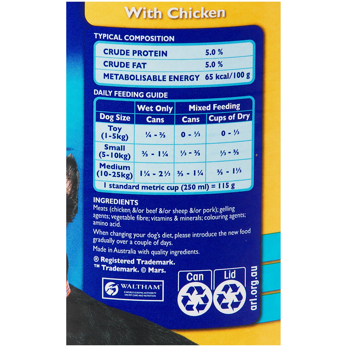Chum Dog Food Chicken 700g