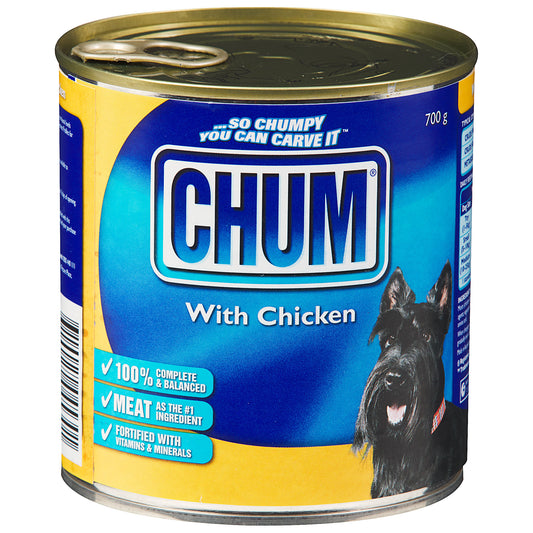 Chum Dog Food Chicken 700g