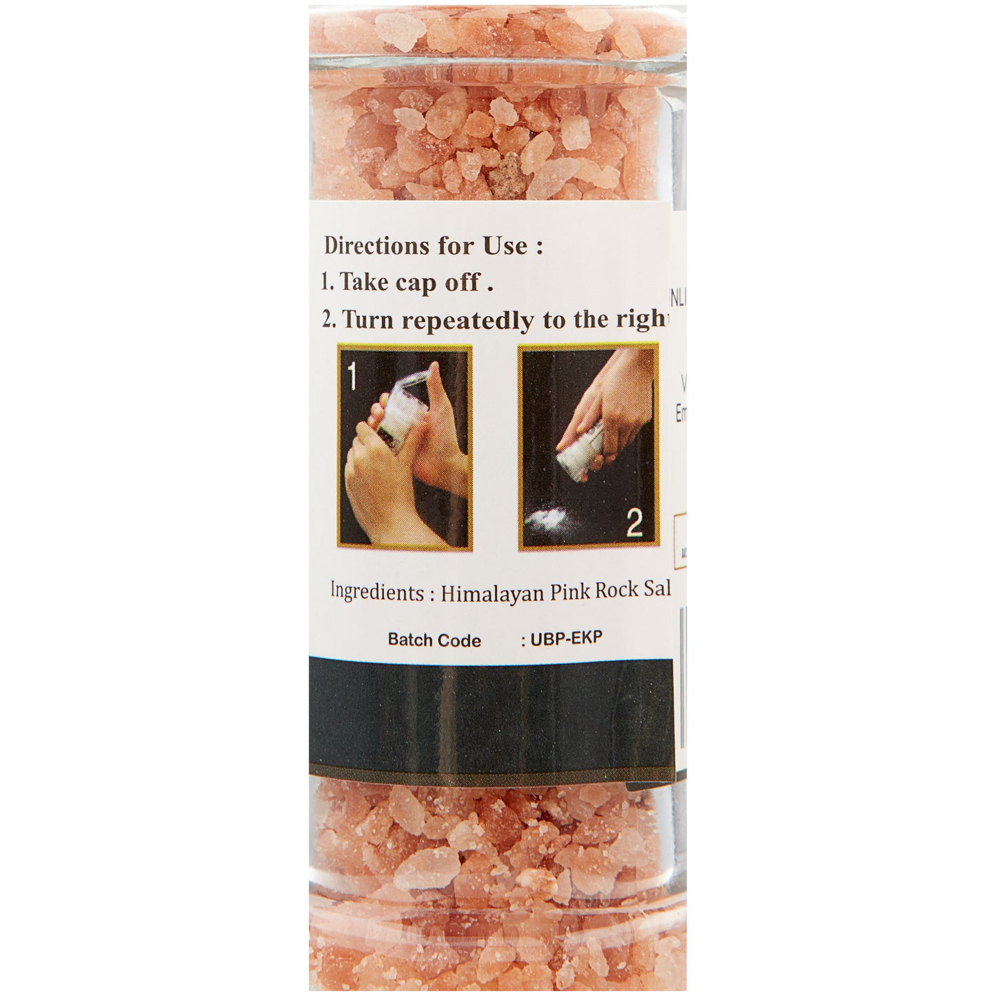 Himalayan Pink Salt With Grinder 110g