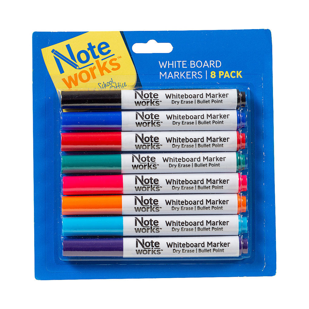 Noteworks Whiteboard Markers 8pk