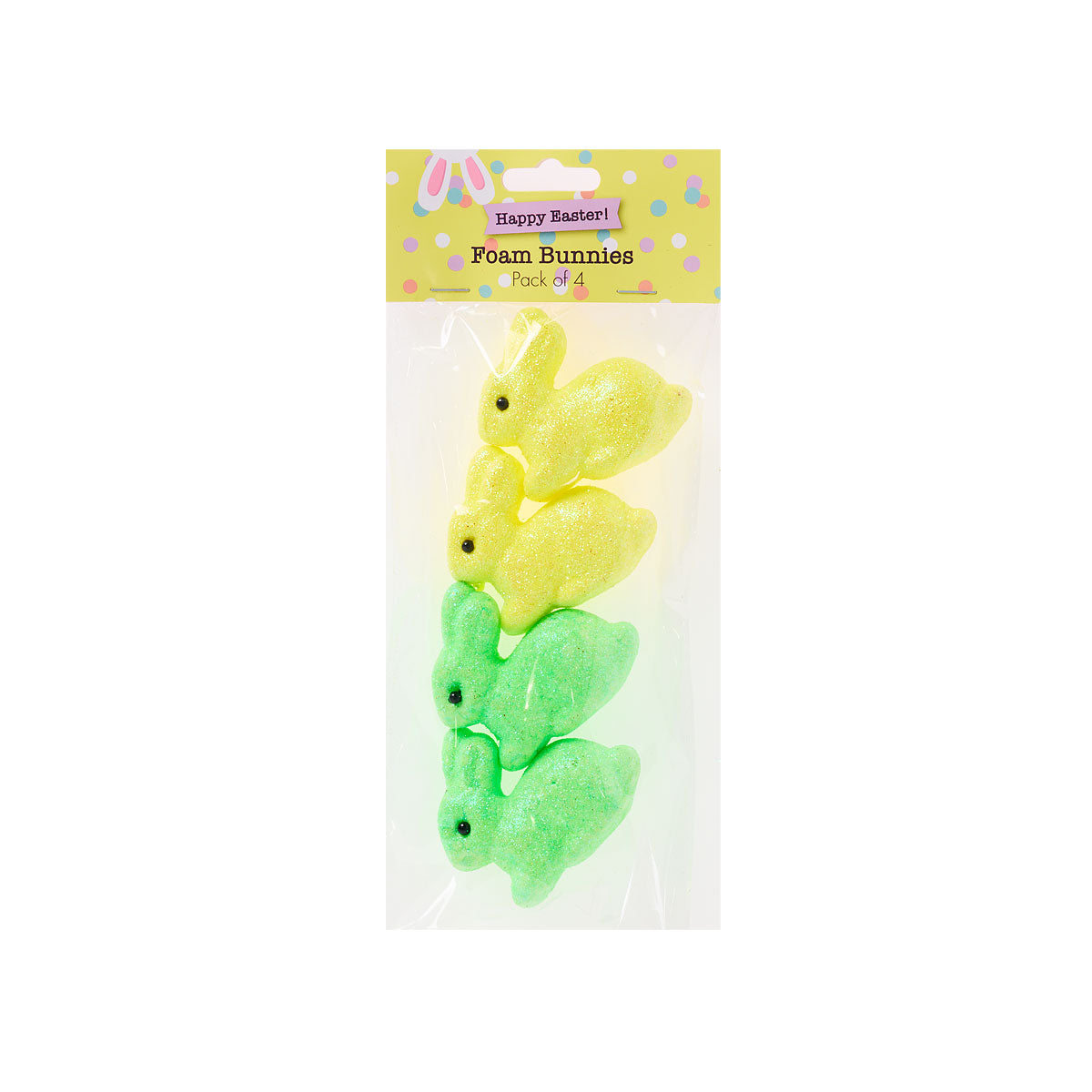Easter Foam Bunnies 4pk
