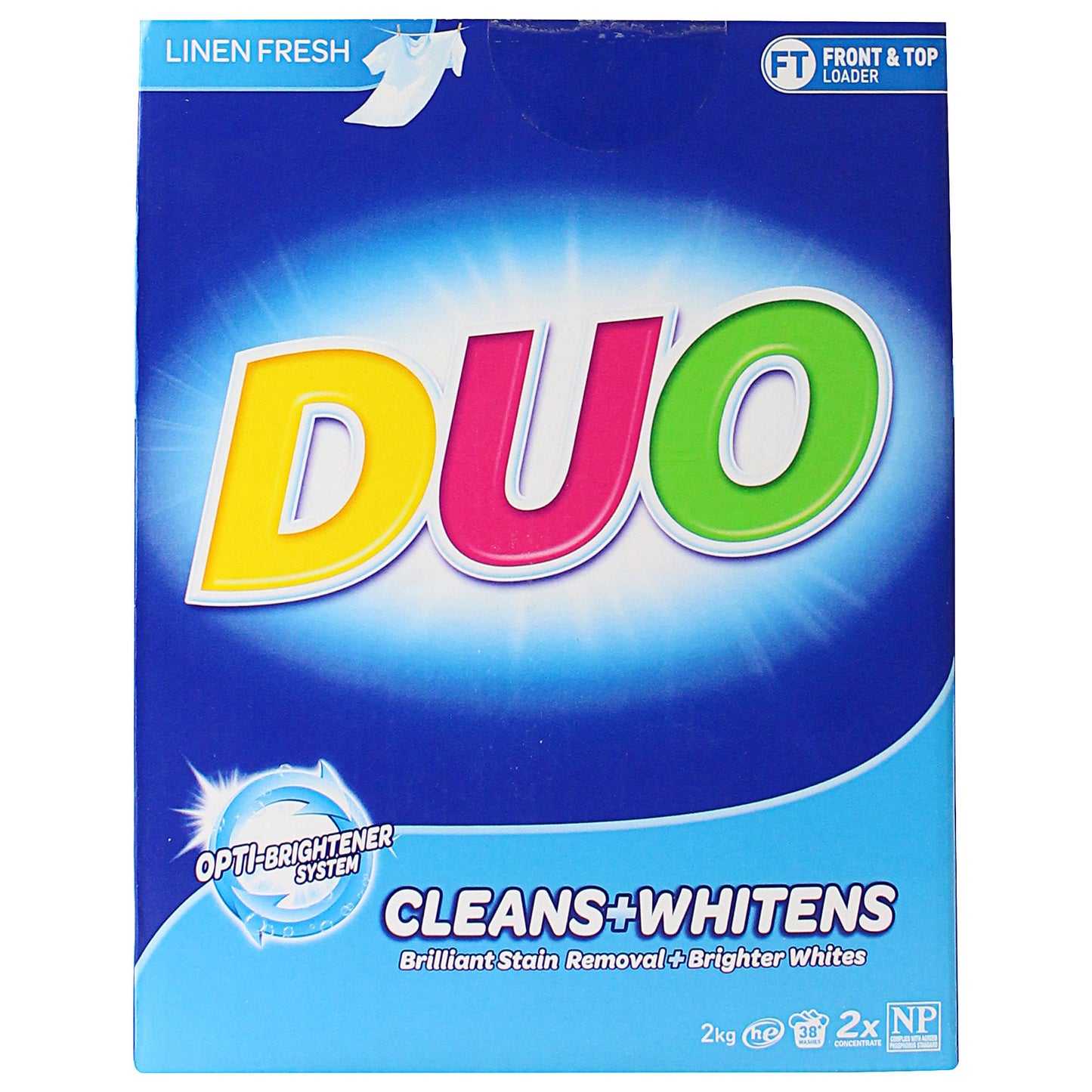 Duo Laundry Powder Cleans & Whitens 2kg
