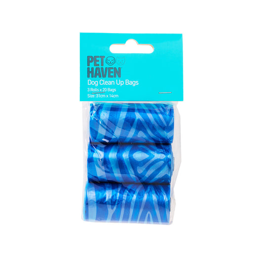 Pet Haven Dog Clean Up Bags 3pk
