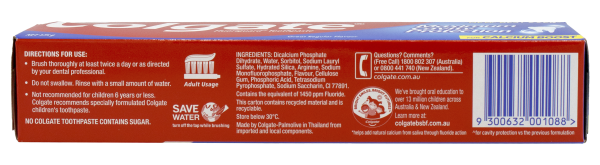 Colgate Max Cavity Protection Toothpaste 175g