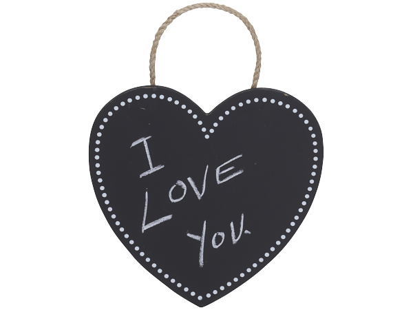 Chalkboard Hanging Heart