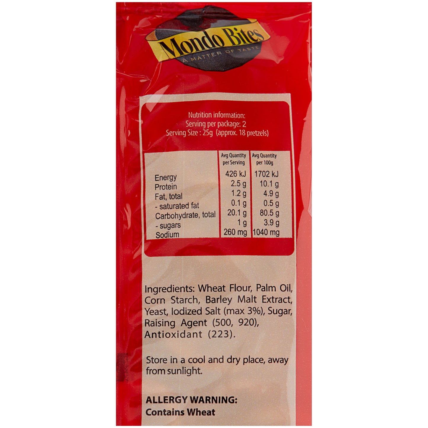 Salted Pretzel 250g