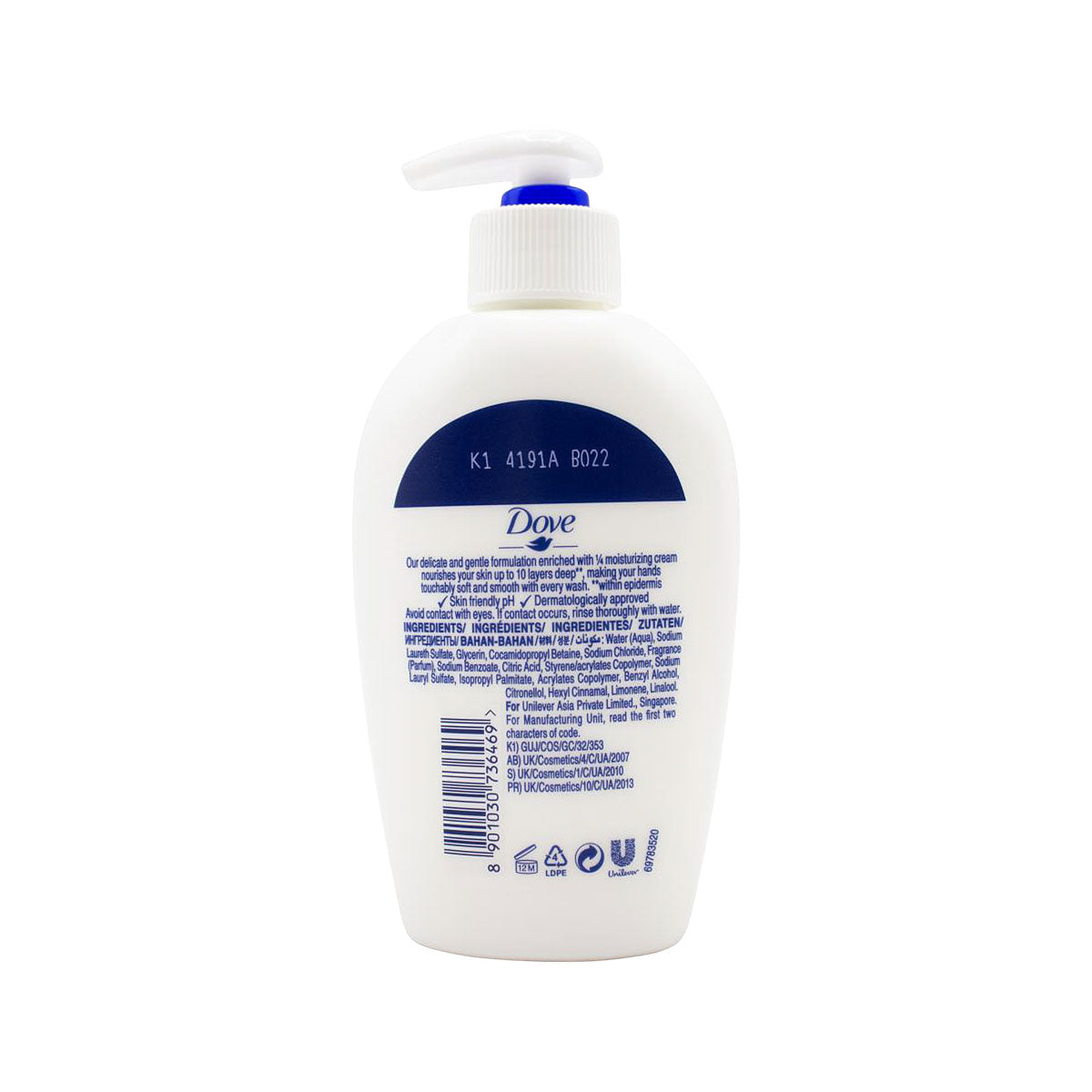 Dove Original Hand Wash 250mL