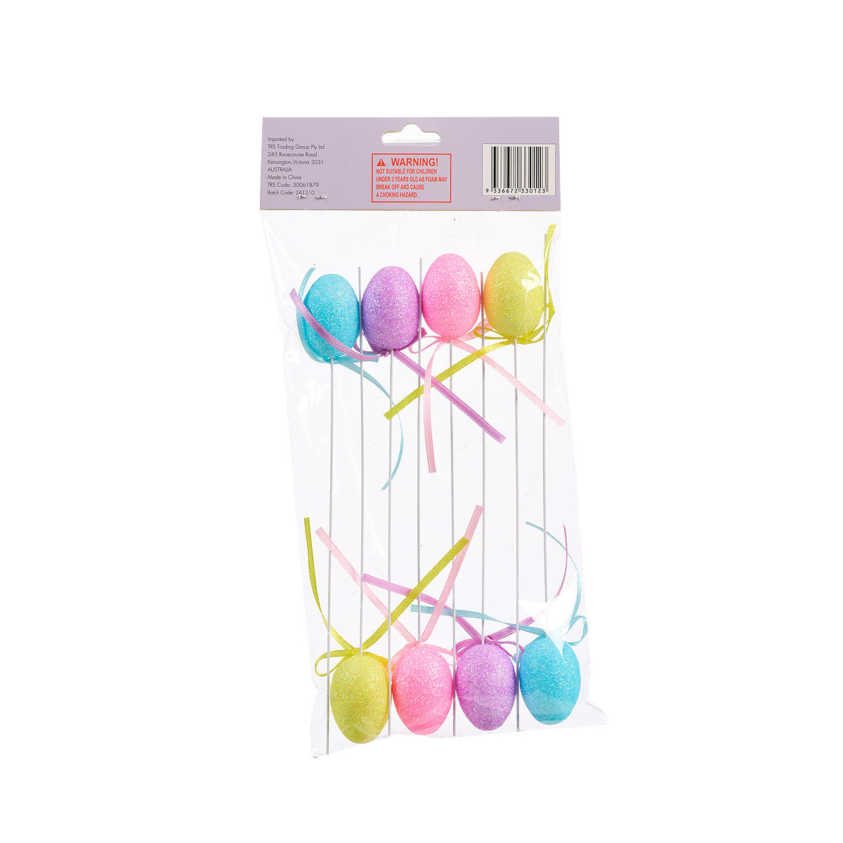 Easter Egg On A Stick 8pk