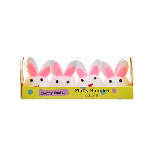 Easter Fluffy Bunnies 8pk