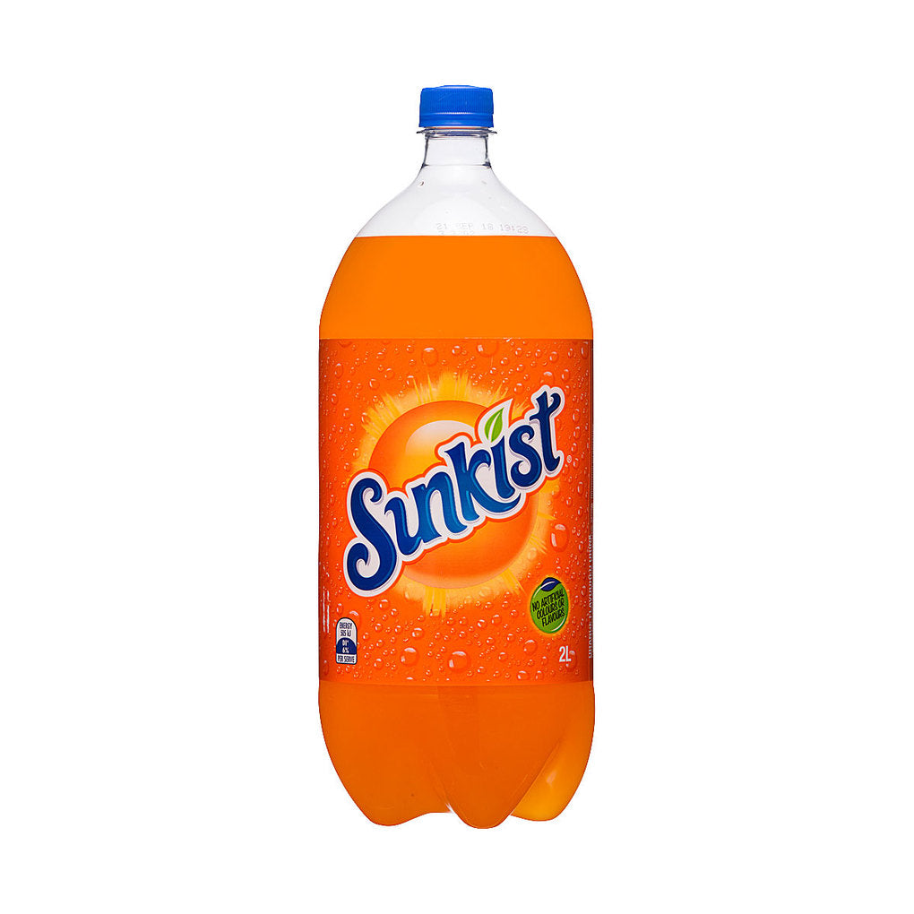 Sunkist Soft Drink Bottle 2L