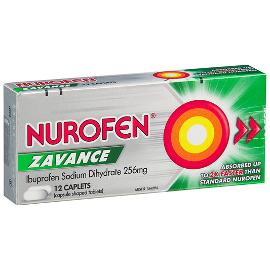 Nurofen Zavance Caplets 12pk