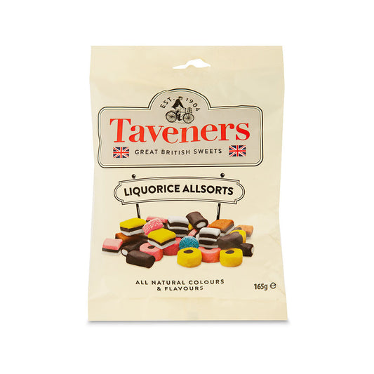Taveners Liquorice Allsorts 165g